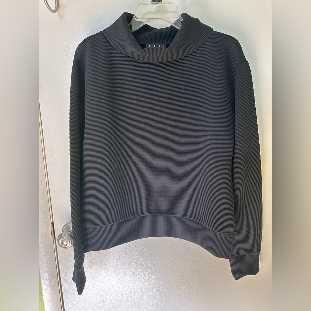 Noli Black Women's Cowl Neck Sweater